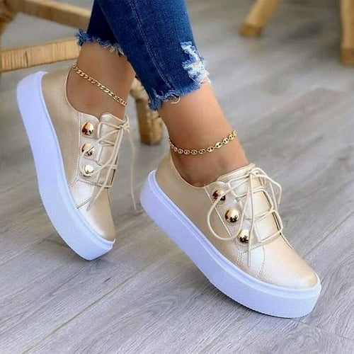 Women's Featherlight Vulcanized Runners - Breathable Comfort Sneakers