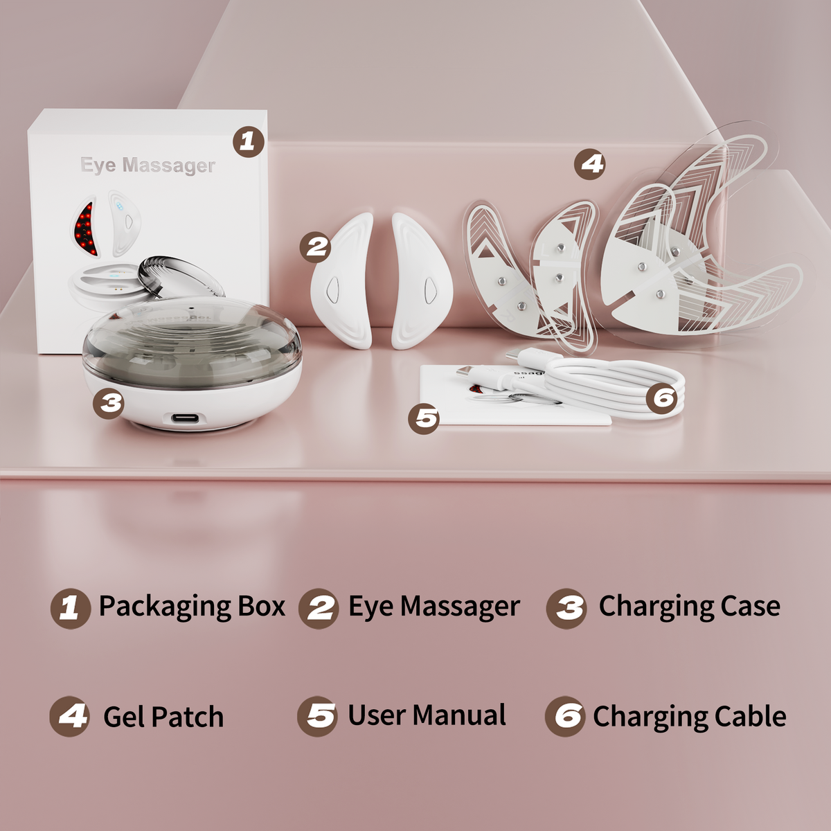 Massage Device – Remove Eye Wrinkles, Bags, Dark Circle.