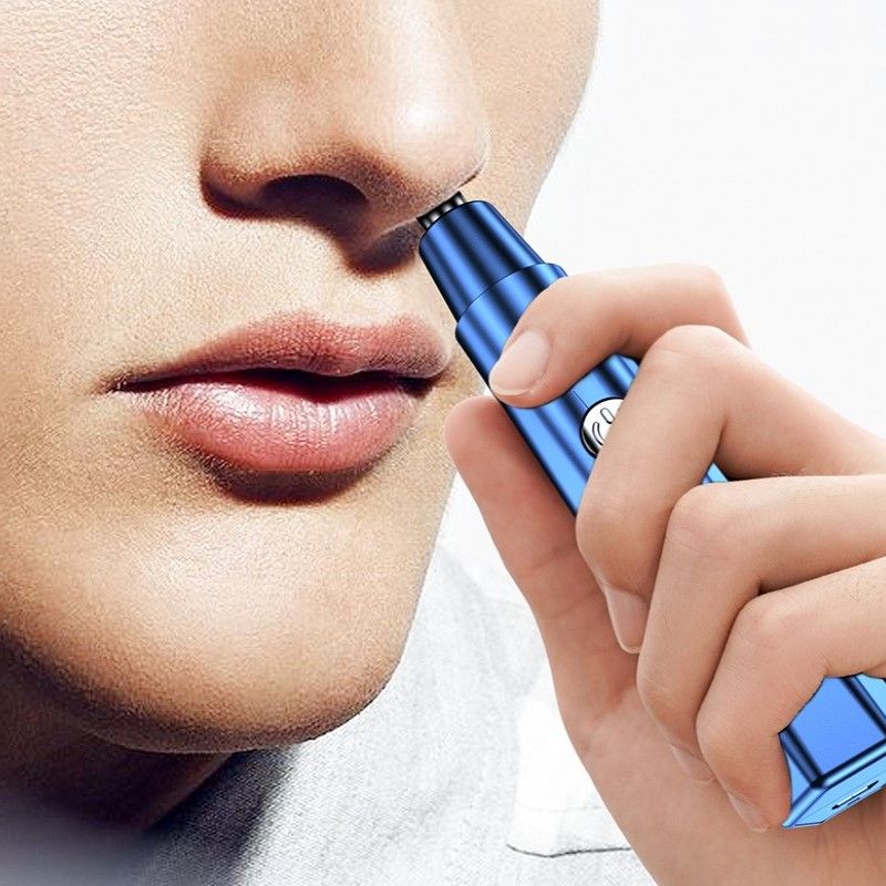 Updated Electric Shaving Nose & Ear Trimmer — Safe Face Care Rechargeable