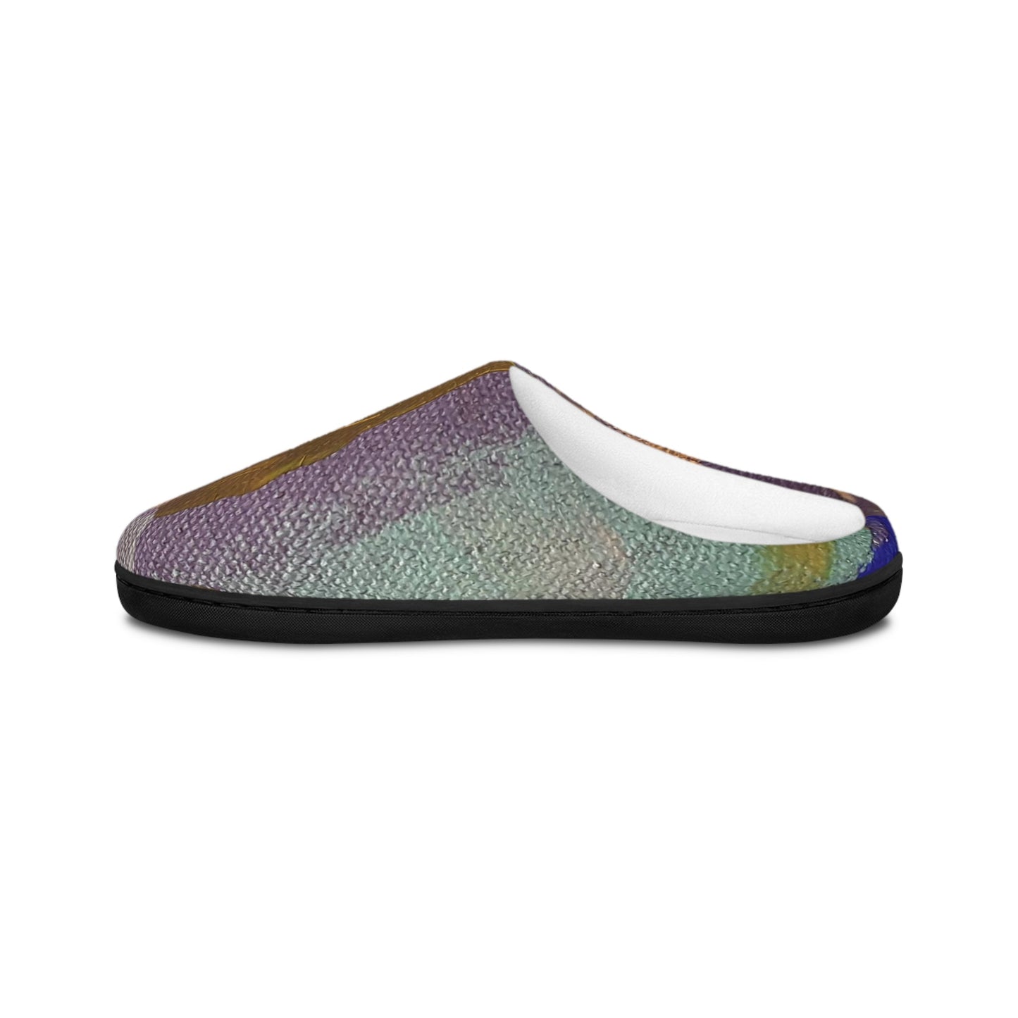 Abstract art Men's Indoor Slippers