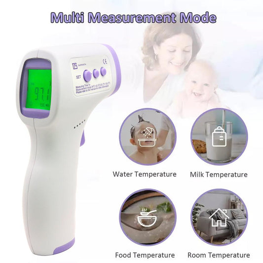 Digital No-Contact Infrared Thermometer LCD Display