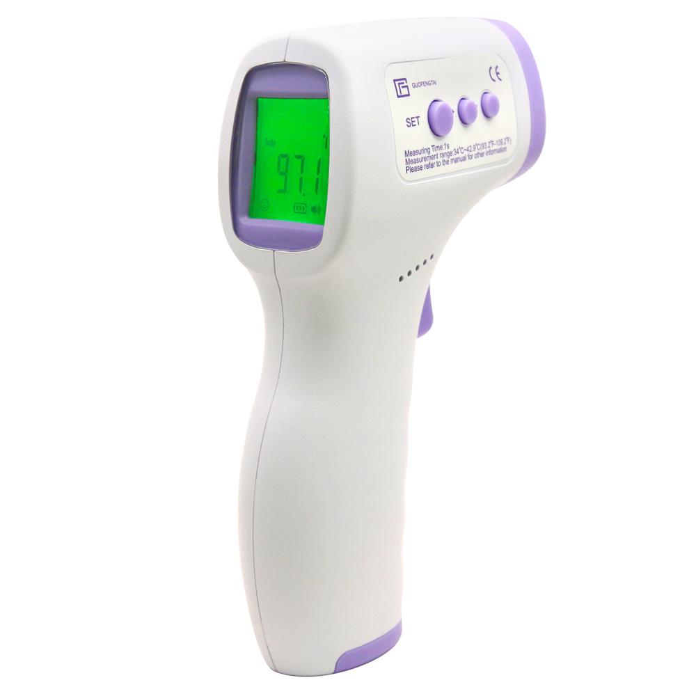 Digital No-Contact Infrared Thermometer LCD Display