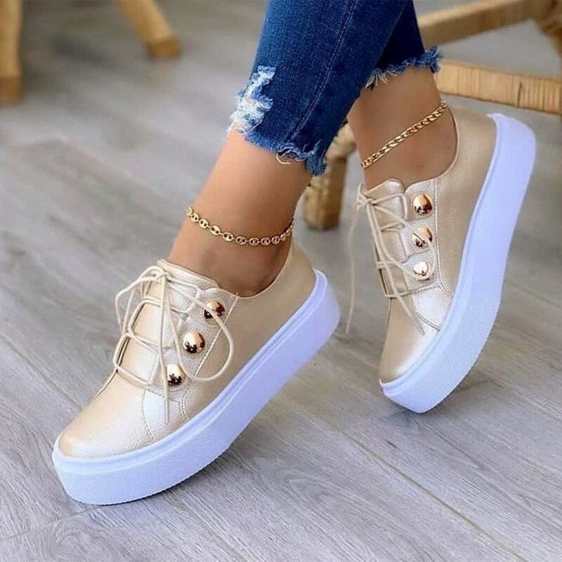 Women's Featherlight Vulcanized Runners - Breathable Comfort Sneakers