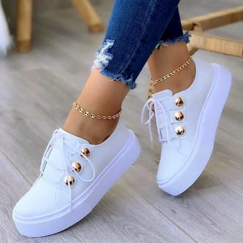 Women's Featherlight Vulcanized Runners - Breathable Comfort Sneakers