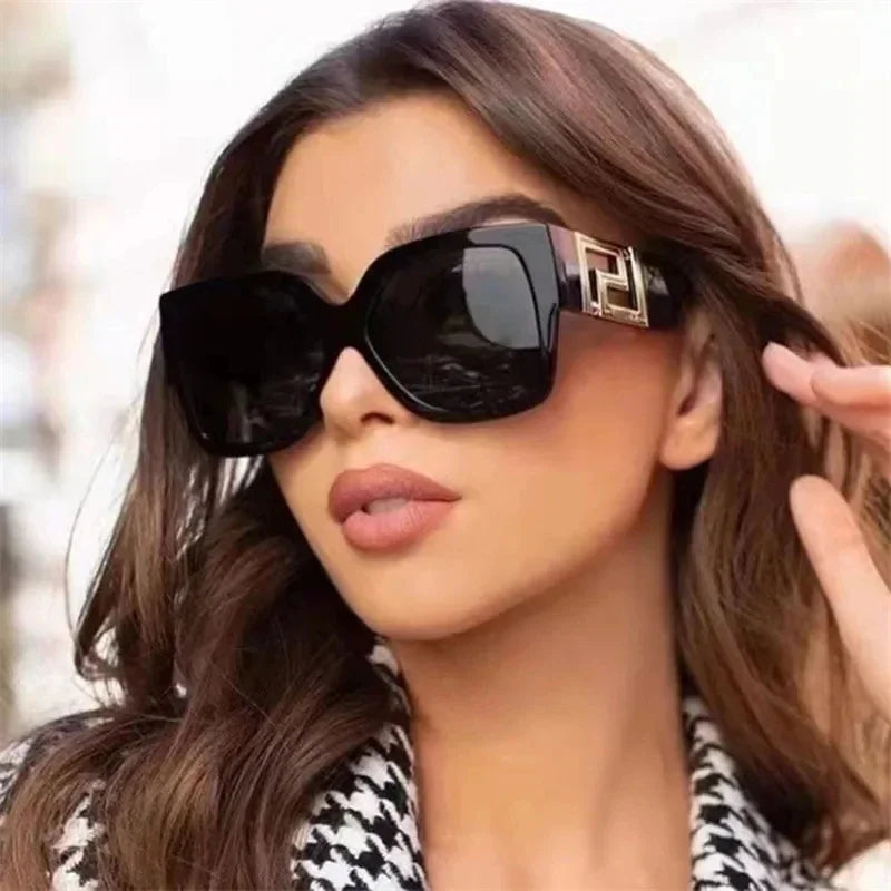 Vintage Luxury Style Oversize Sunglass