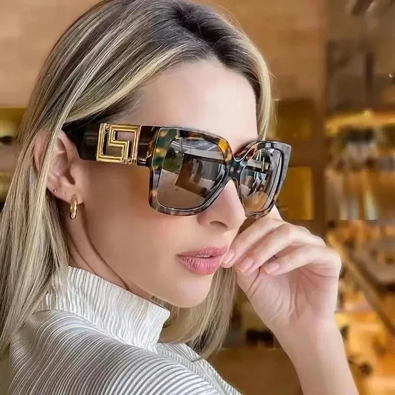 Vintage Luxury Style Oversize Sunglass