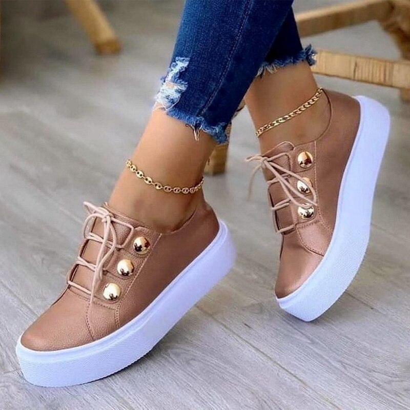 Women's Featherlight Vulcanized Runners - Breathable Comfort Sneakers