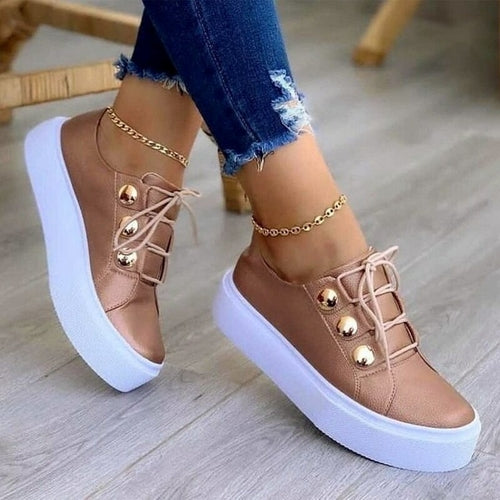 Women's Featherlight Vulcanized Runners - Breathable Comfort Sneakers