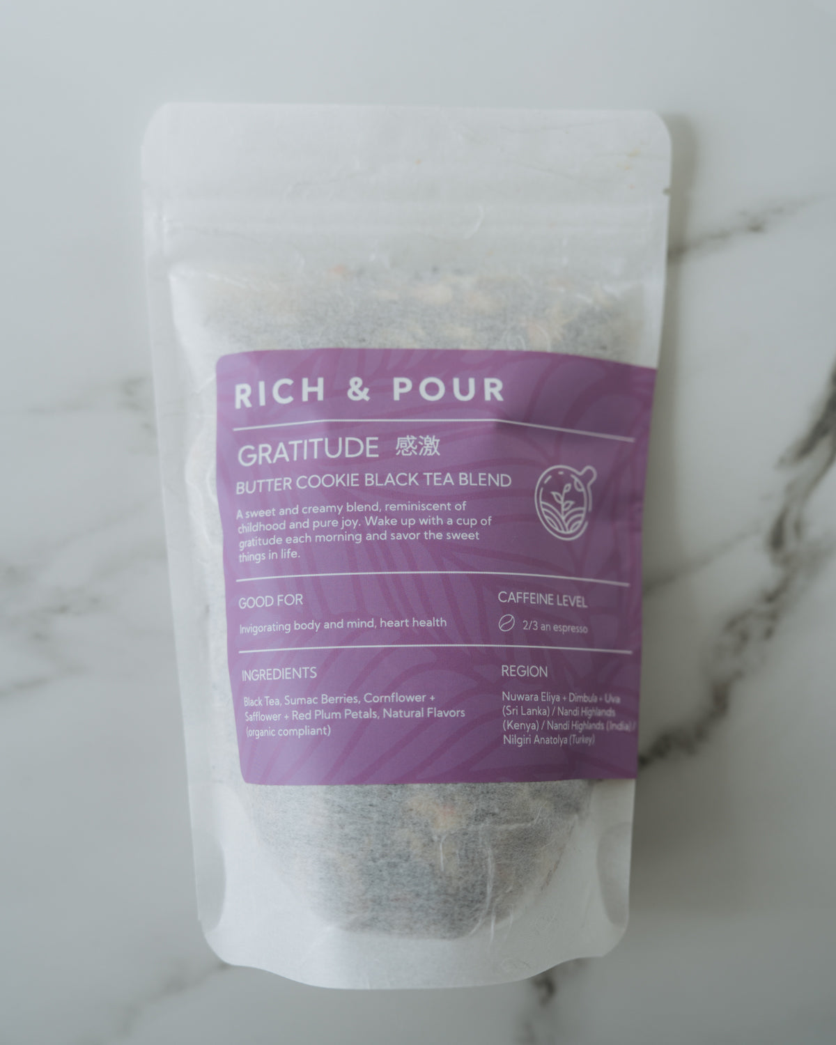 Wholesale Gratitude (price/lb) - Butter Cookie Black Tea Blend