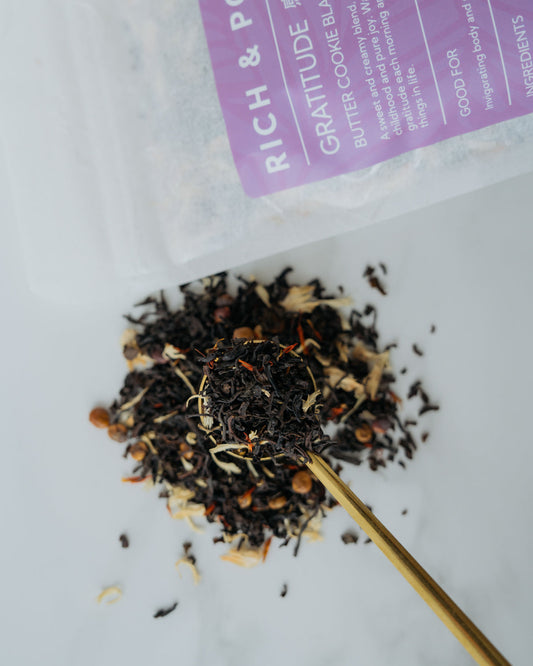 Wholesale Gratitude (price/lb) - Butter Cookie Black Tea Blend