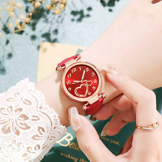 Women's Retro Valentine's Day Watch Set