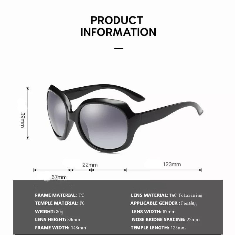 Fashion Polarizing Big frame