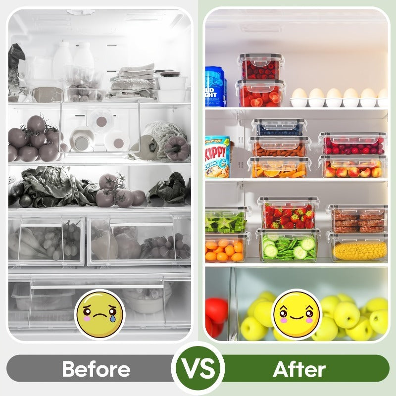 24pc Leak-Proof Food Storage Container Set