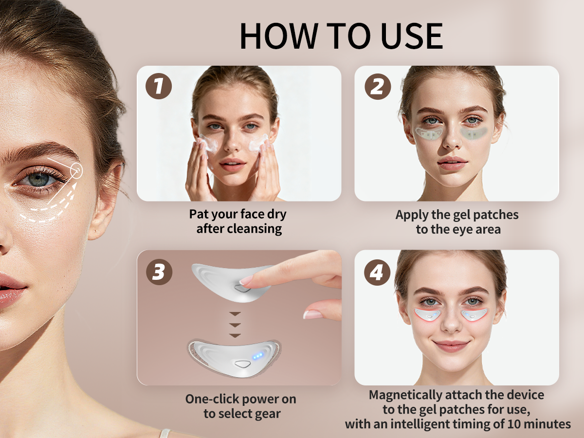 Massage Device – Remove Eye Wrinkles, Bags, Dark Circle.