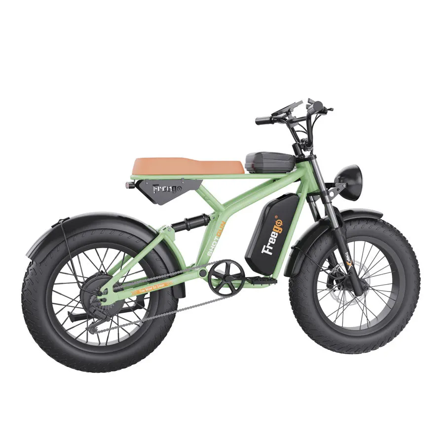 Speed Gears Fat Tires Off Road Electric Bike