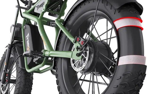 Speed Gears Fat Tires Off Road Electric Bike