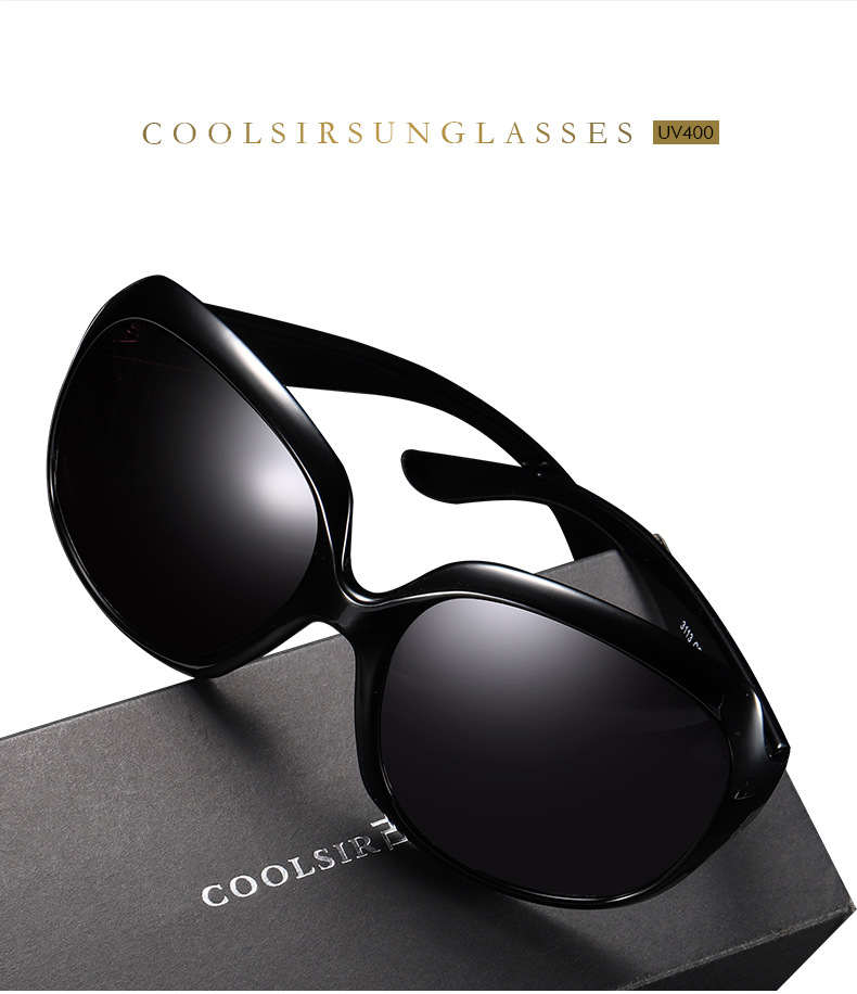 Fashion Polarizing Big frame