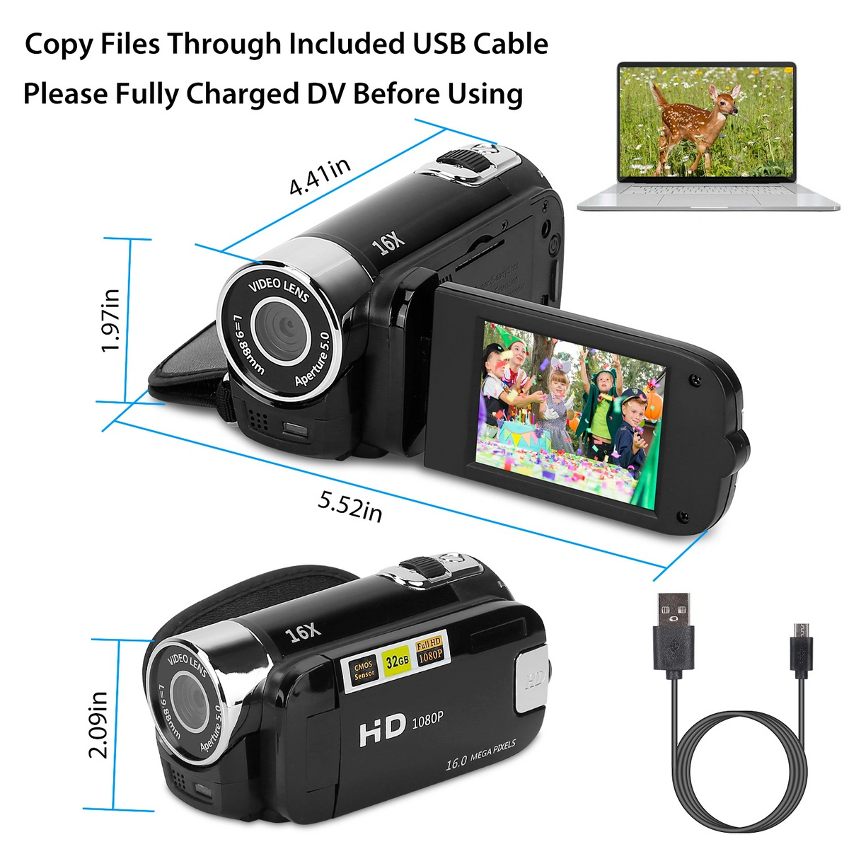 Premium Digital Video Camcorder