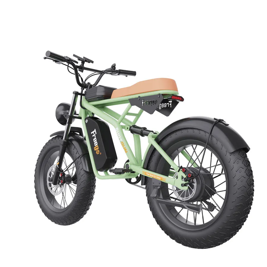 Speed Gears Fat Tires Off Road Electric Bike