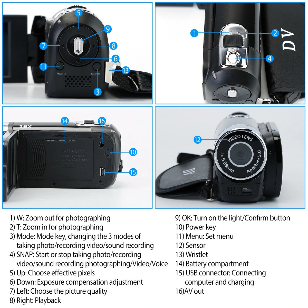 Premium Digital Video Camcorder