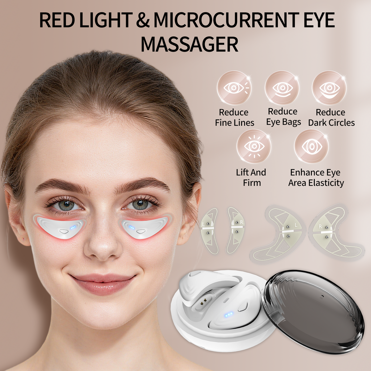 Massage Device – Remove Eye Wrinkles, Bags, Dark Circle.