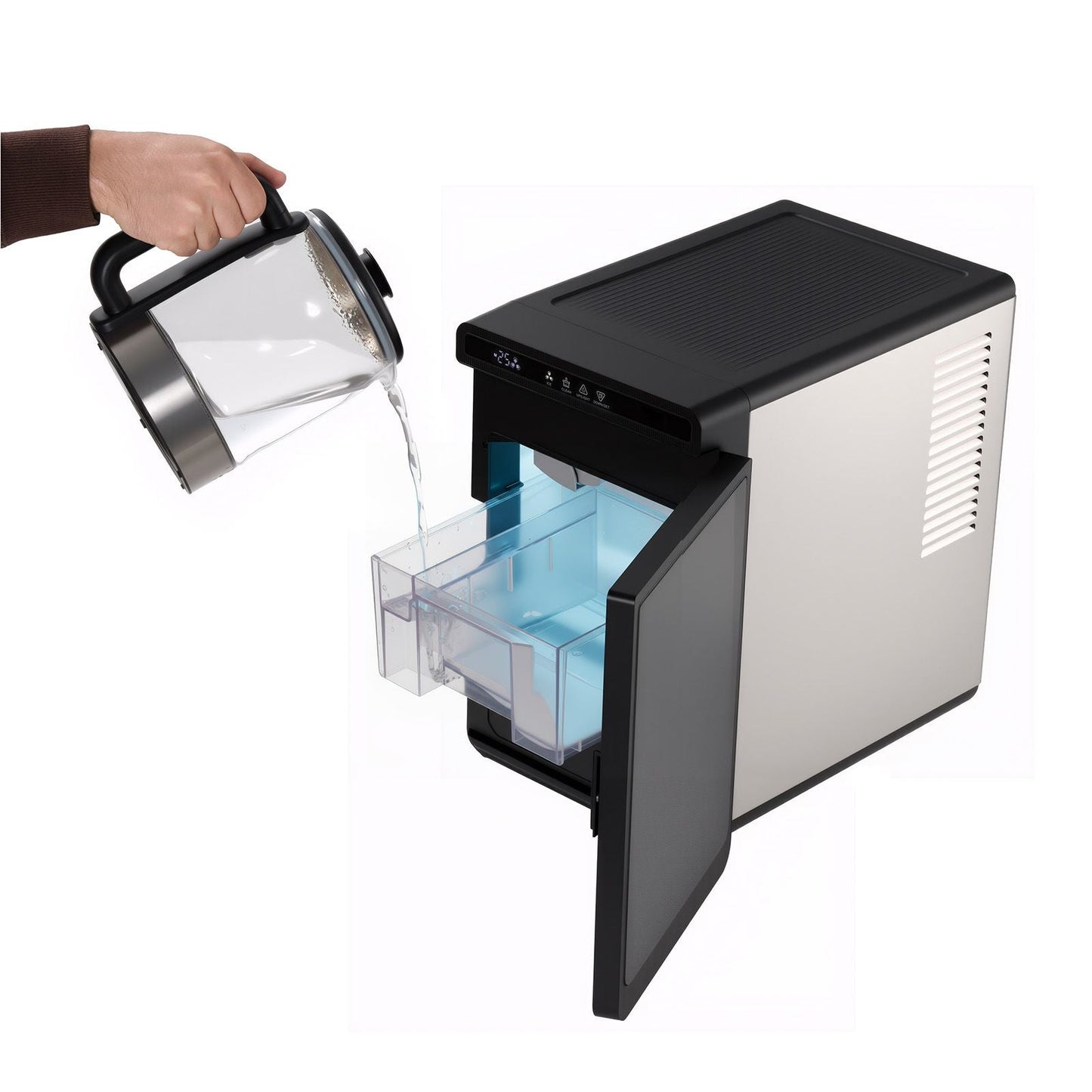 Countertop Ice Maker, 22 lbs per Day, Self-Cleaning Portable Machine