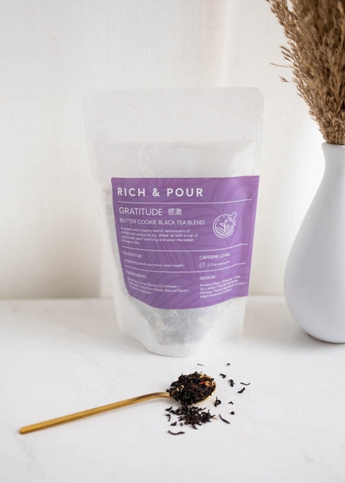 Wholesale Gratitude (price/lb) - Butter Cookie Black Tea Blend