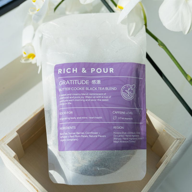 Wholesale Gratitude (price/lb) - Butter Cookie Black Tea Blend