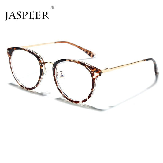 Anti Blue Computer Glasses Round Eye Glass Women & Men Blue Light
