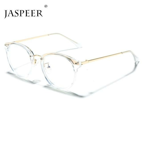 Anti Blue Computer Glasses Round Eye Glass Women & Men Blue Light