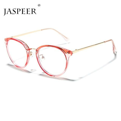 Anti Blue Computer Glasses Round Eye Glass Women & Men Blue Light