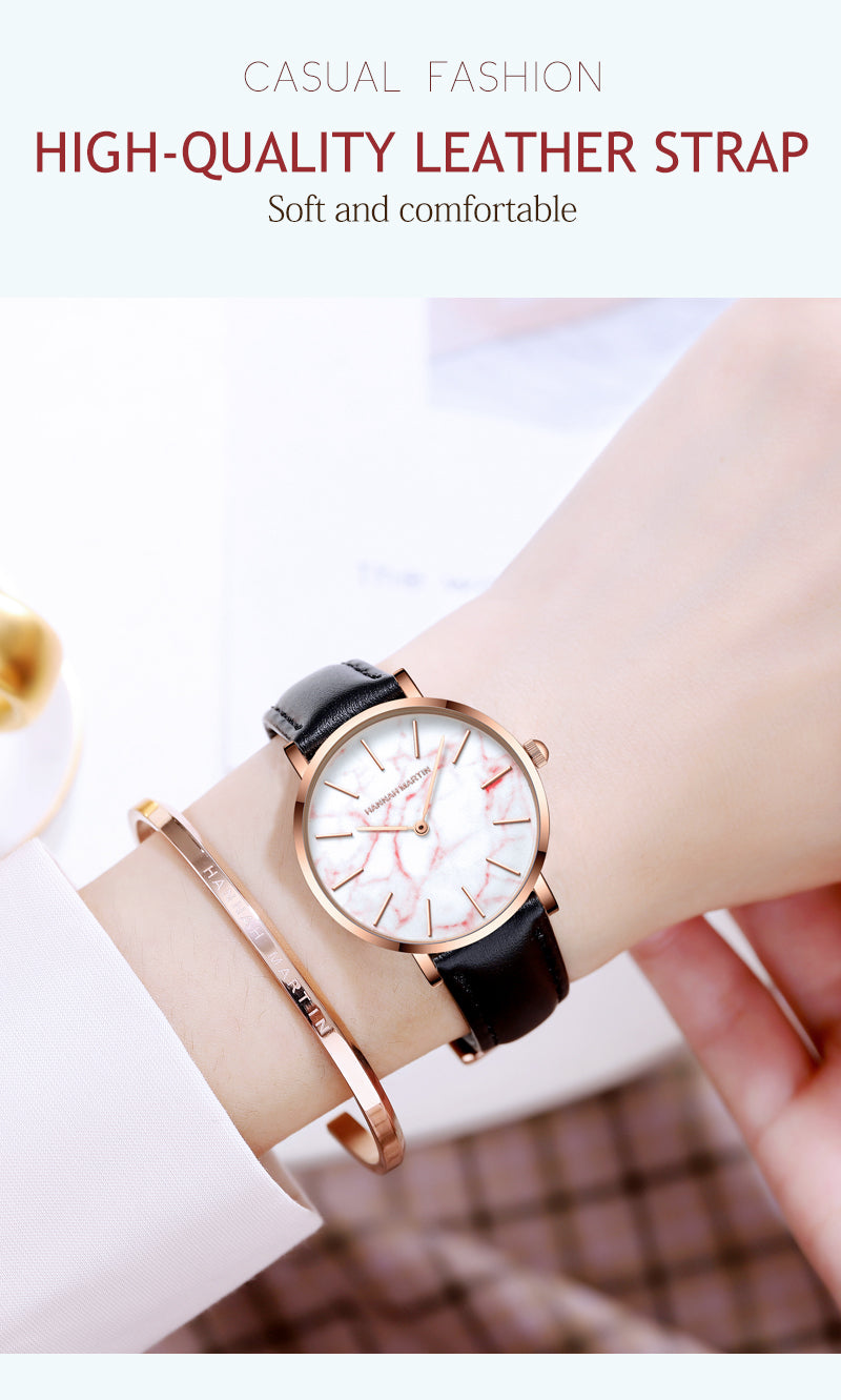 Rose Gold – Simple Japanese Women's Wristwatch