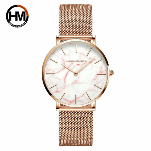 Rose Gold – Simple Japanese Women's Wristwatch