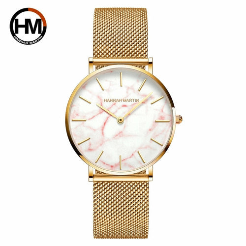Rose Gold – Simple Japanese Women's Wristwatch